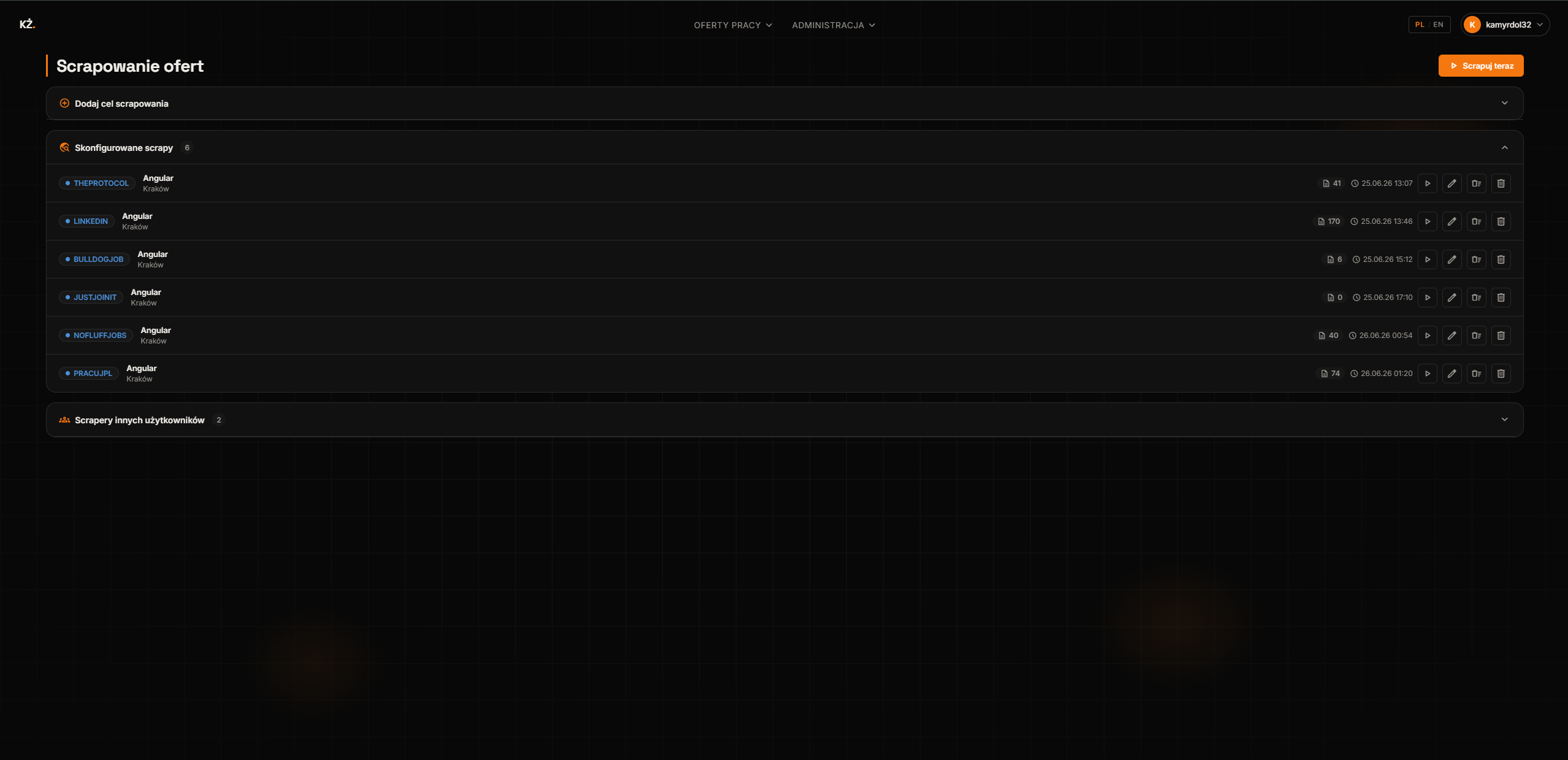 KŻ-Panel screenshot 6